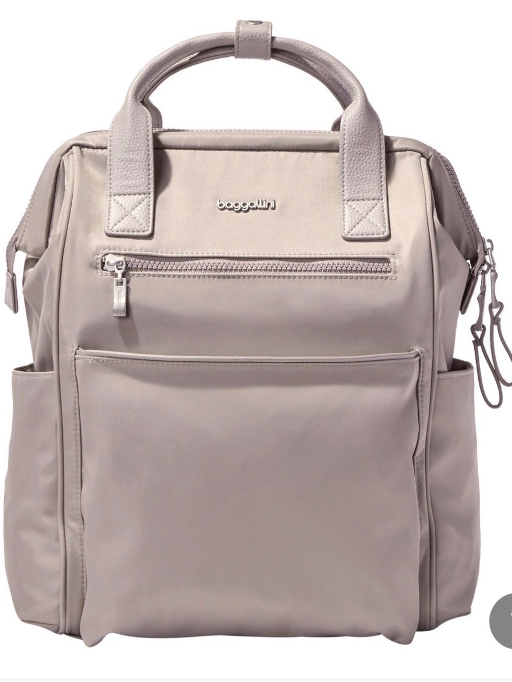 Baggallini Light Taupe Convertible Backpack Tote SoHo
